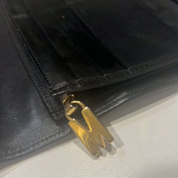 Moschino Nylon and Leather Long Wallet - Picture 4 of 8